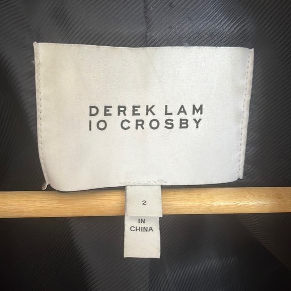 Derek Lam Oversized Wool Coat -Navy - Picture 9 of 11